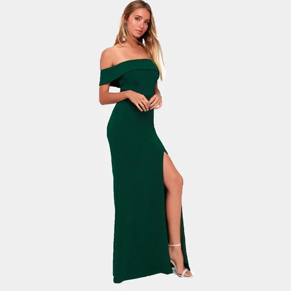 long green plus size dress Women's Feeling Good Maxi Dress, Green main image 0